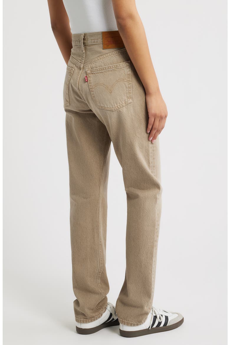501® High Waist Straight Leg Jeans, Alternate, color, CHIPPED WINTER TWIG
