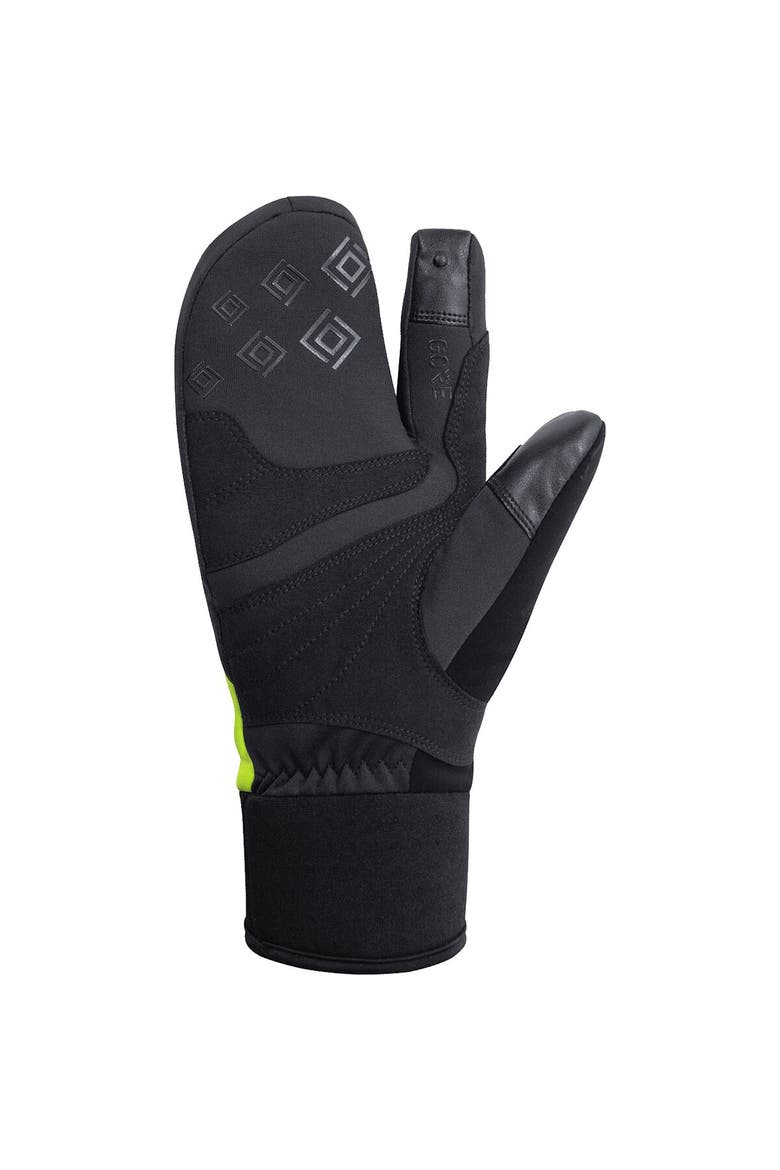 Gore-Tex Infinium Thermo Split Glove - Men's, Alternate, color, Black/Neon Yellow