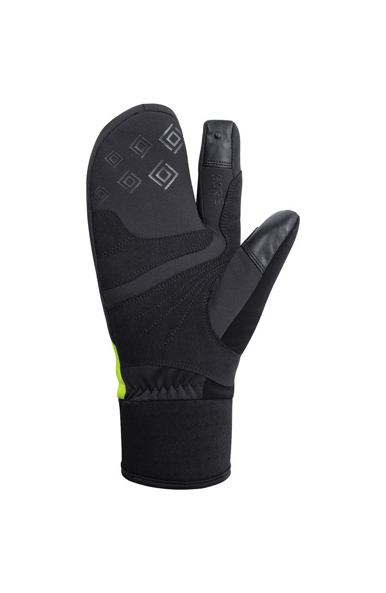 GOREWEAR Gore-Tex Infinium Thermo Split Glove - Men's, Alternate, color, Black/Neon Yellow