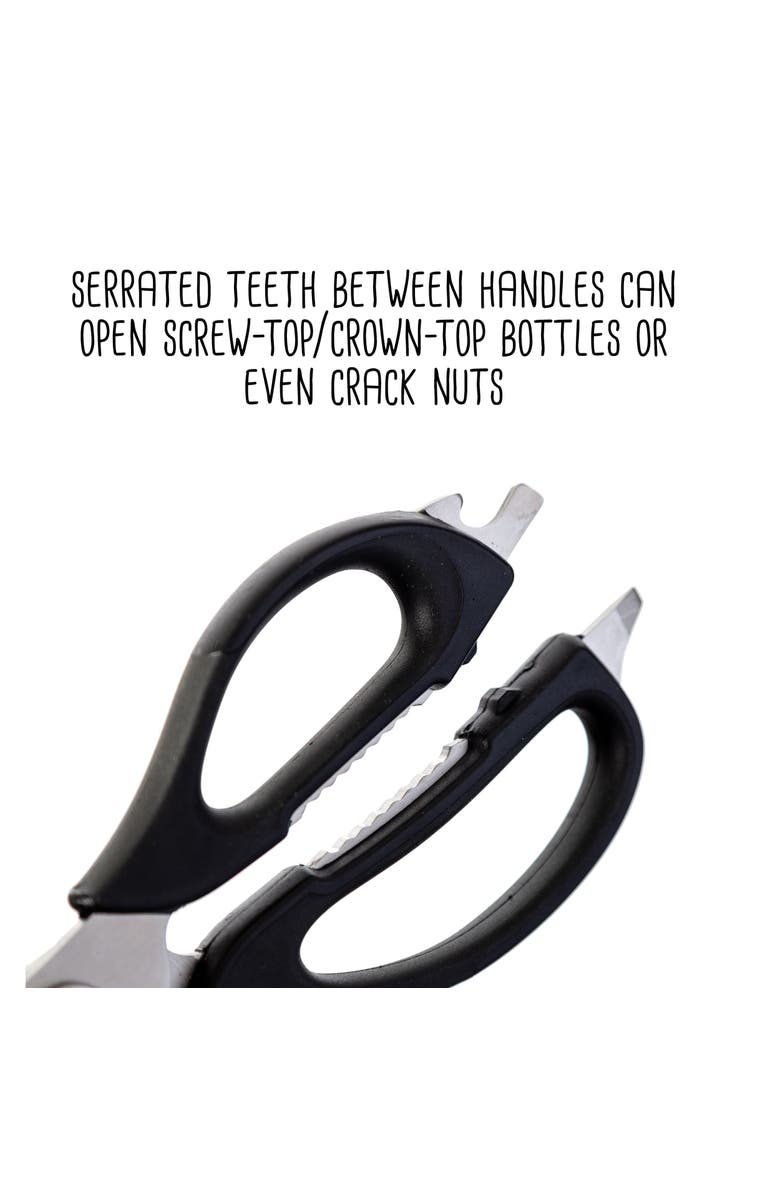 JOYCE CHEN Multi-Use Kitchen Shears, Alternate, color, Black