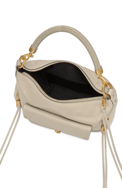 Rebecca Minkoff Mab Leather Shoulder Bag In Gray