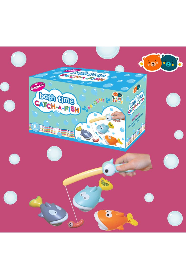 Catch A Fish Bath Toy, Alternate, color, Multicolored