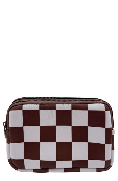 Double Zip Easy View Pouch