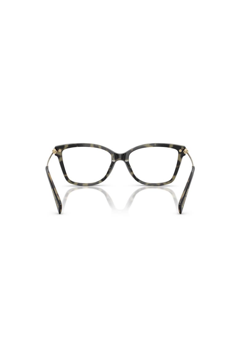 52mm Square optical glasses, Alternate, color, Black Tortoise