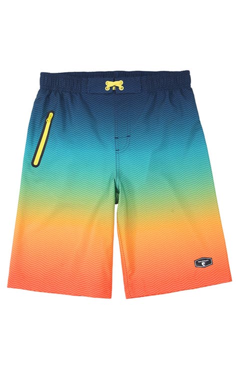Kids' 4-Way Stretch Swim Trunks with Mesh Lining (Little Kid & Big Kid)