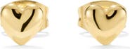 D.LOUISE Classic Heart Stud Earrings