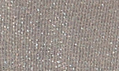 Nina Leonard Glitter Open Front Shrug In Multi