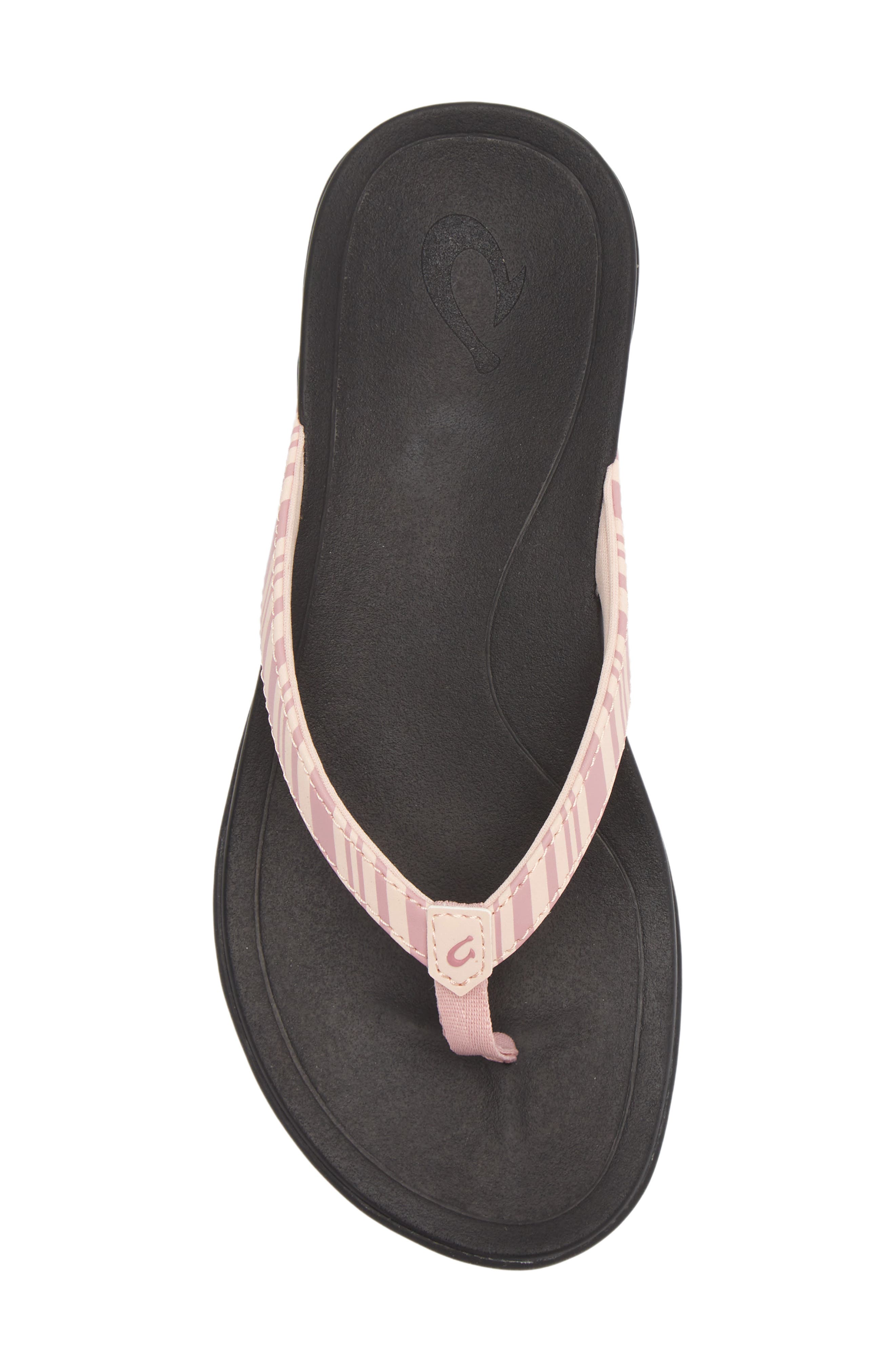 OluKai Ho Opio Flip Flop, Alternate, color, Pink Clay / Stripe