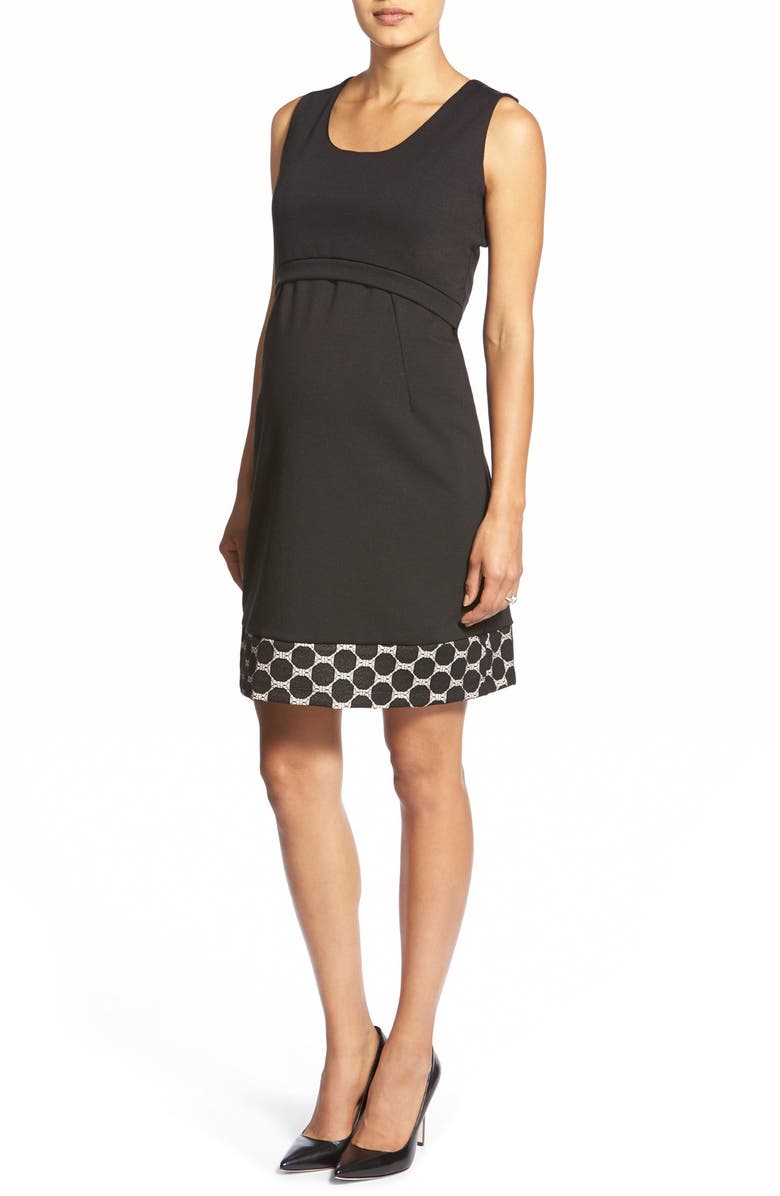 Japanese Weekend 'Jennifer' Maternity/Nursing Shift Dress, Main, color,