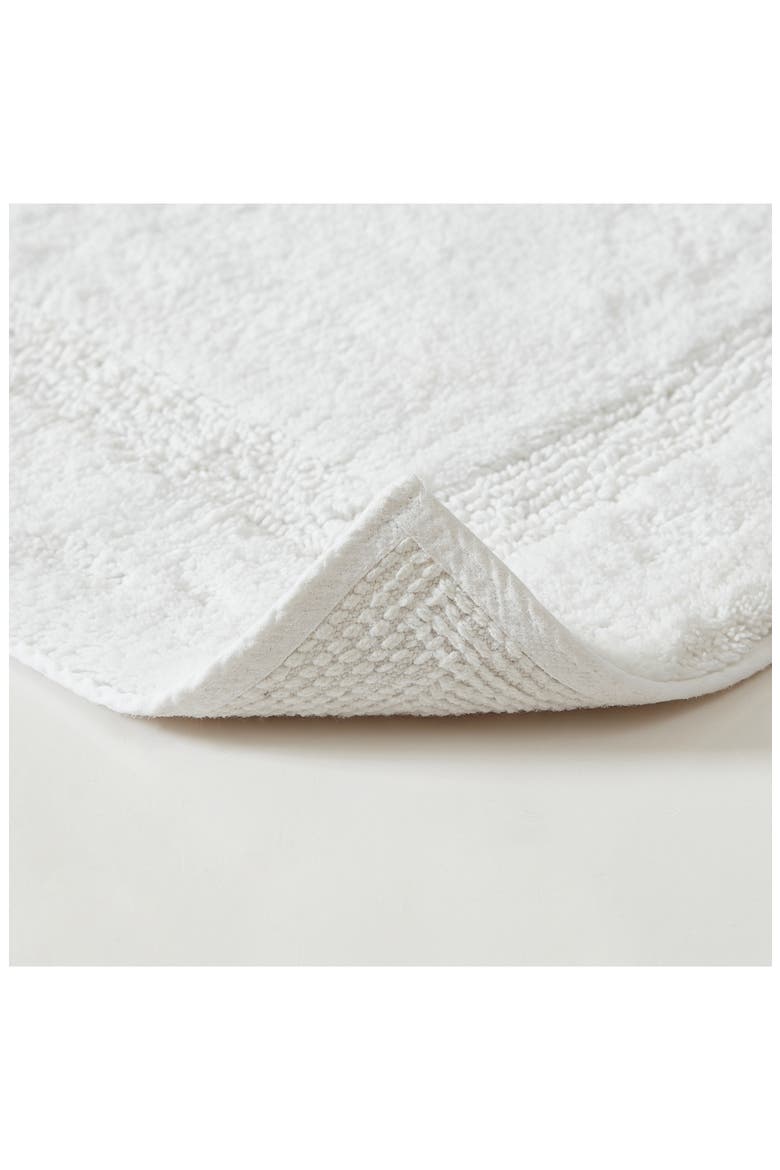 Peniston Solid Cotton Bath Rug, Alternate, color, WHITE