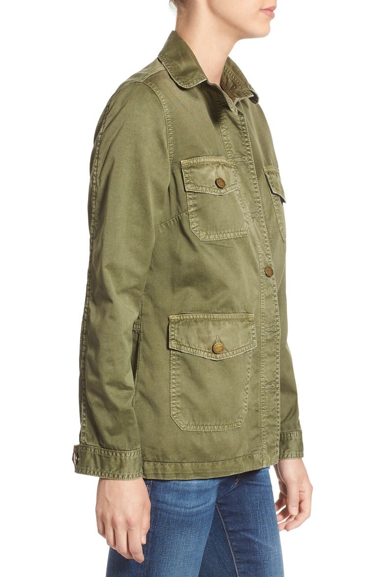 'Commander' Military Jacket, Alternate, color, ARMY GREEN