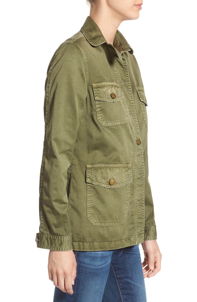 Current/Elliott 'Commander' Military Jacket, Alternate, color,
