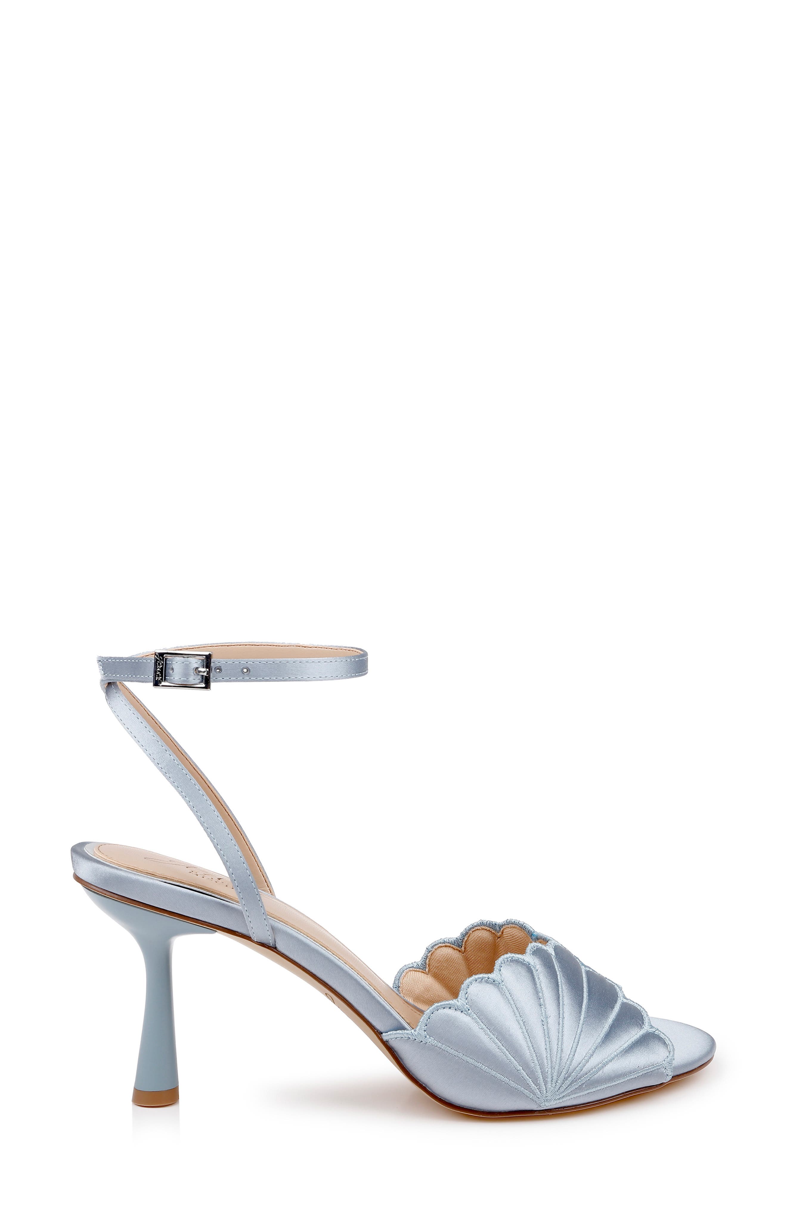 Paradise Ankle Strap Sandal, Alternate, color, MIST BLUE SATIN