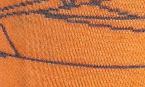 Smartwool Targeted Cushioning Geo Peaks Print Over The Calf Ski Socks In Blue