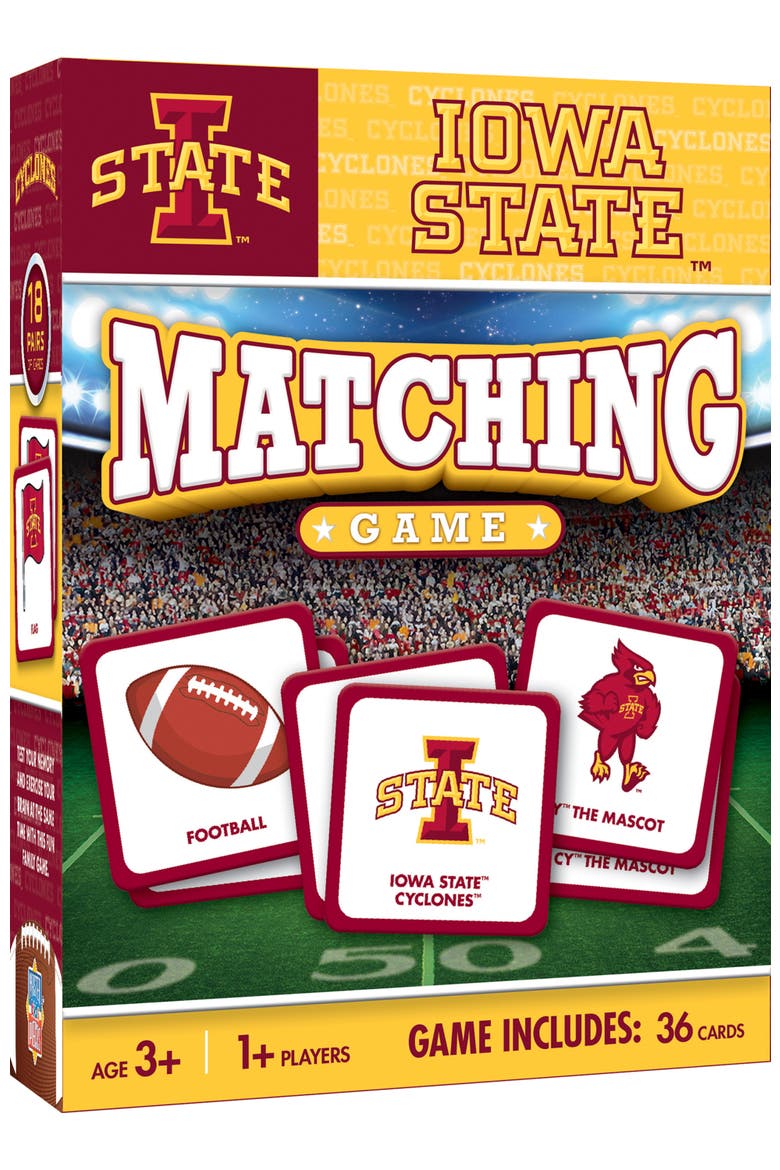 Iowa State Cyclones Matching Game, Main, color, Multicolor