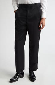Bode Barathea Wool Tuxedo Trousers