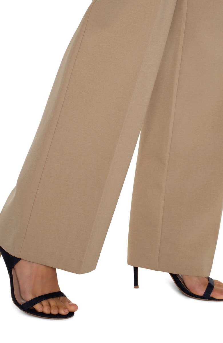 Liverpool Los Angeles Kelsey Wide Leg Knit Trousers, Alternate, color, 