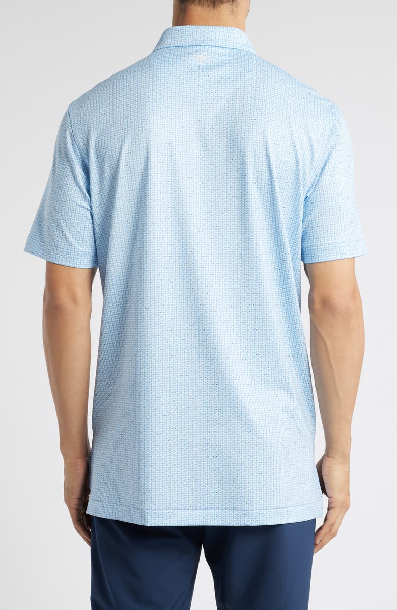 Peter Millar First in Flight Airplane Print Performance Jersey Polo, Alternate, color, 