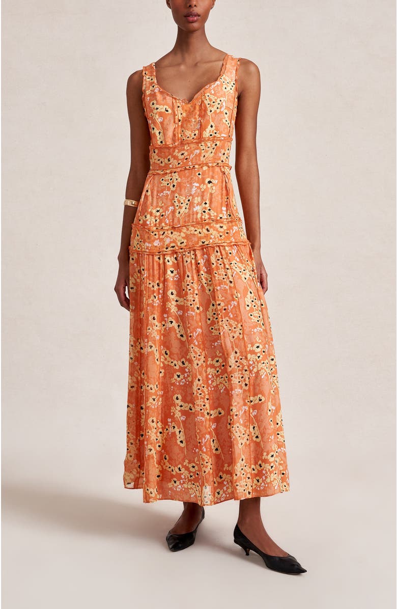 La Ligne Livia Dress, Main, color, Desert Floral