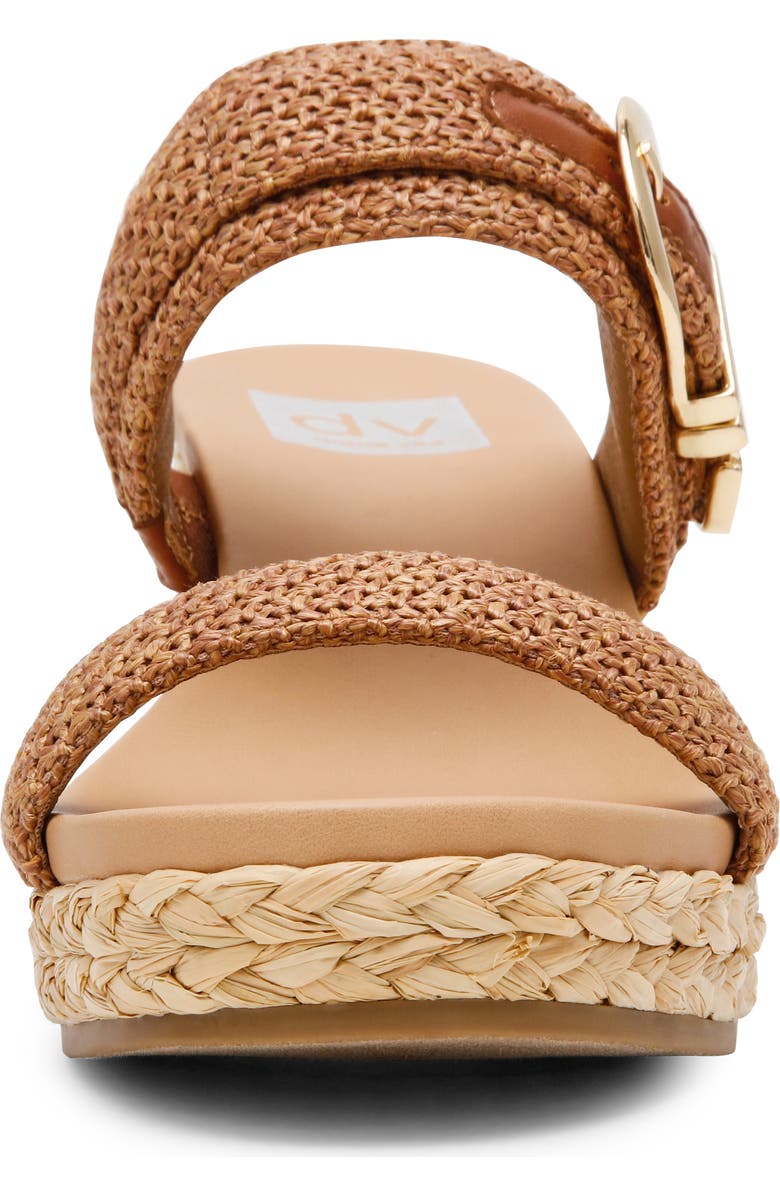 DV by Dolce Vita Elena Wedge Sandal, Alternate, color, Cafe