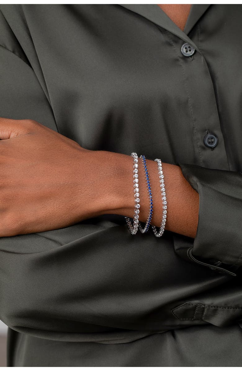 Bony Levy Audrey 18K Gold Diamond Tennis Bracelet, Alternate, color, 18K White Gold