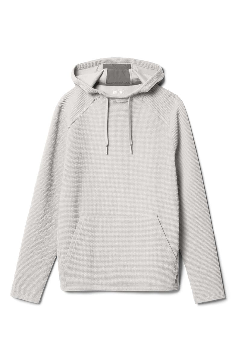 Rhone Tribeca Stretch Hoodie, Alternate, color, Sleet Gray