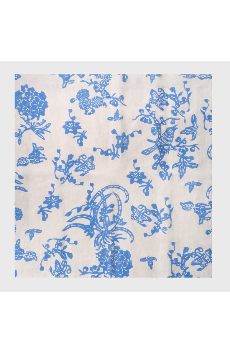 Joanna Buchanan Garden print napkin, set of two, Alternate, color, Blue