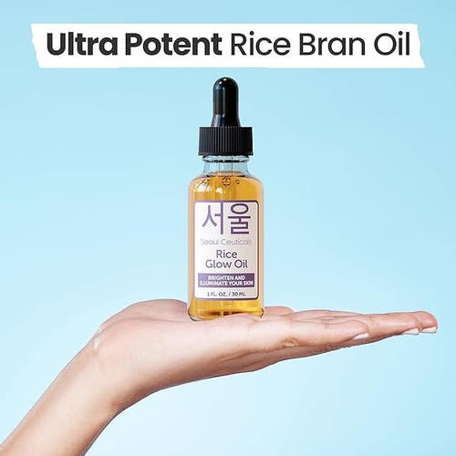 Seoul Ceuticals Korean Skincare Rice Glow Oil In Clear