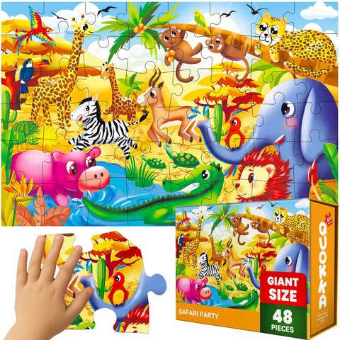 Giant Floor Kids Jigsaw Puzzles - Interactive Learning and Play