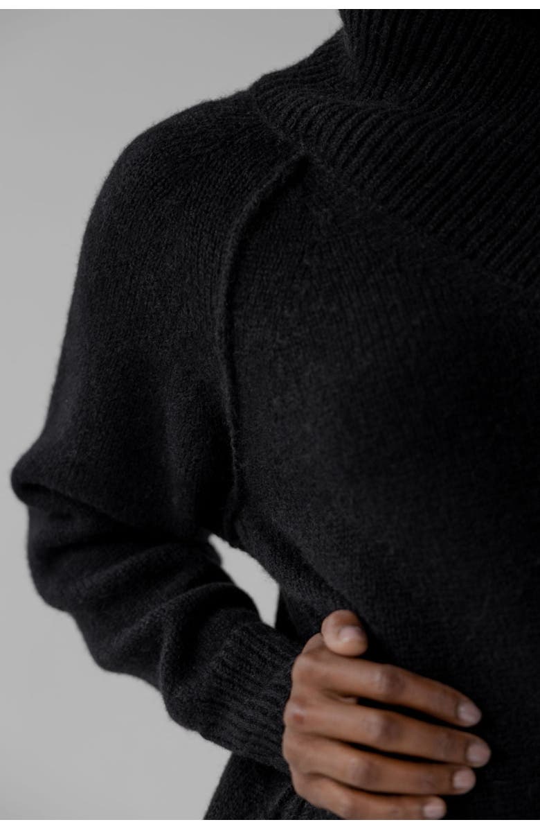 SSKEIN Wrap Collar Pullover, Alternate, color,