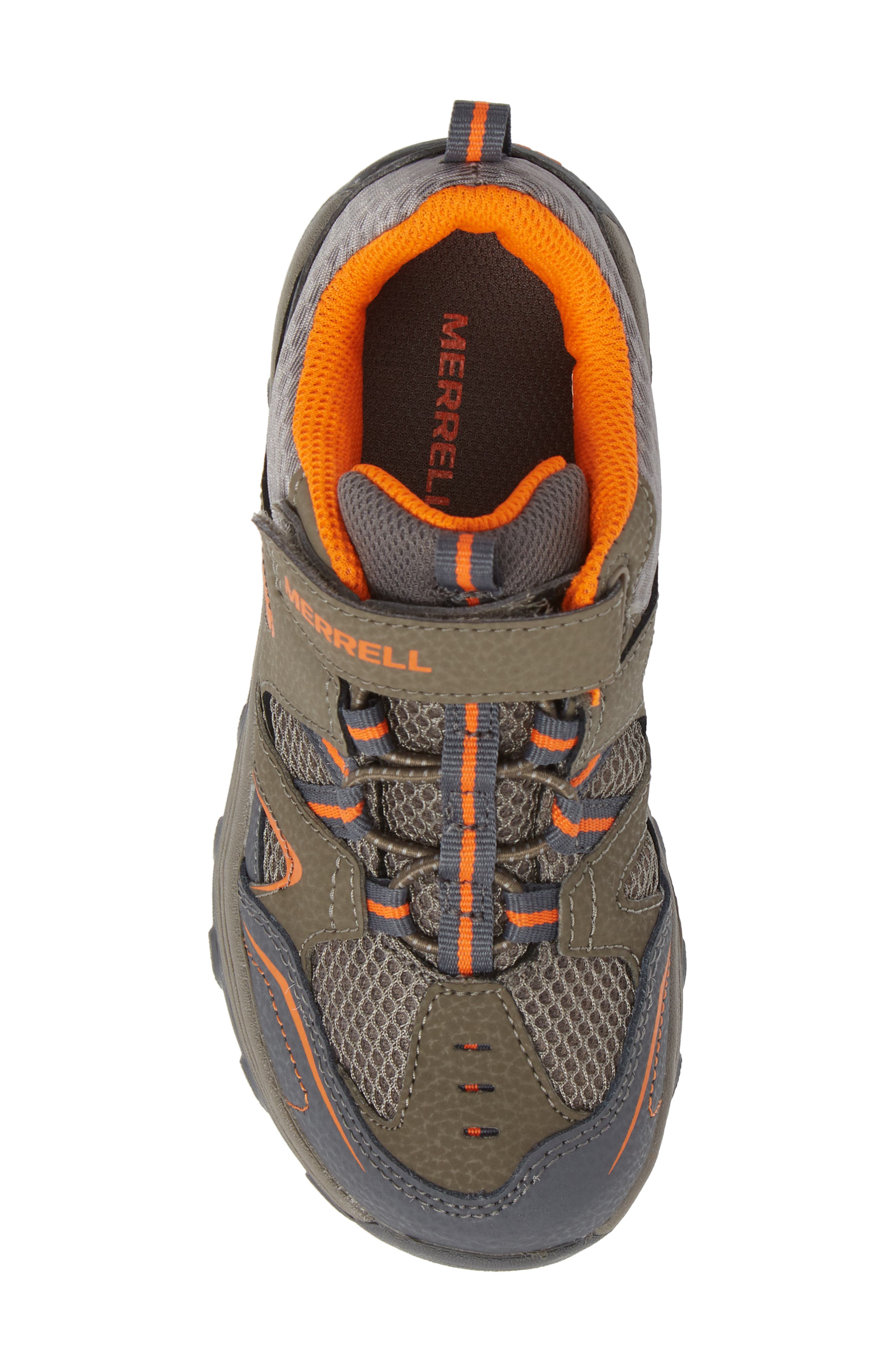 Trail Chaser Sneaker, Alternate, color, GUNSMOKE/ ORANGE