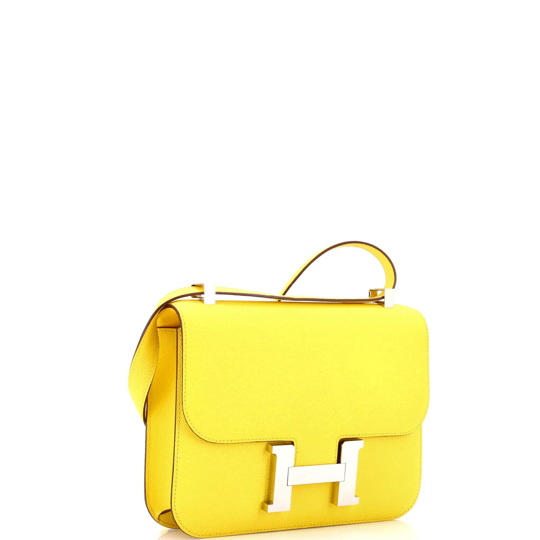 Pre-Owned Hermes Constance NM Bag Epsom 24, Alternate, color, Sun