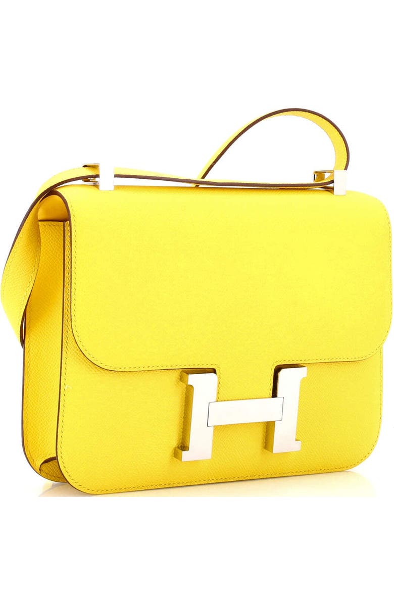 Pre-Owned Hermes Constance NM Bag Epsom 24, Alternate, color, Sun
