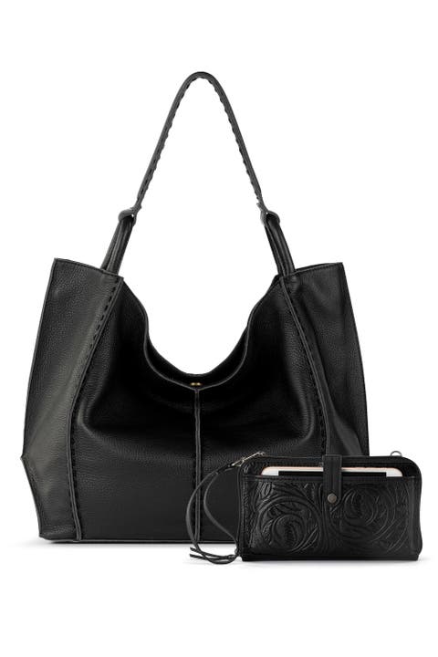 Los Feliz Large Tote Leather Bag & Iris Smartphone Bundle