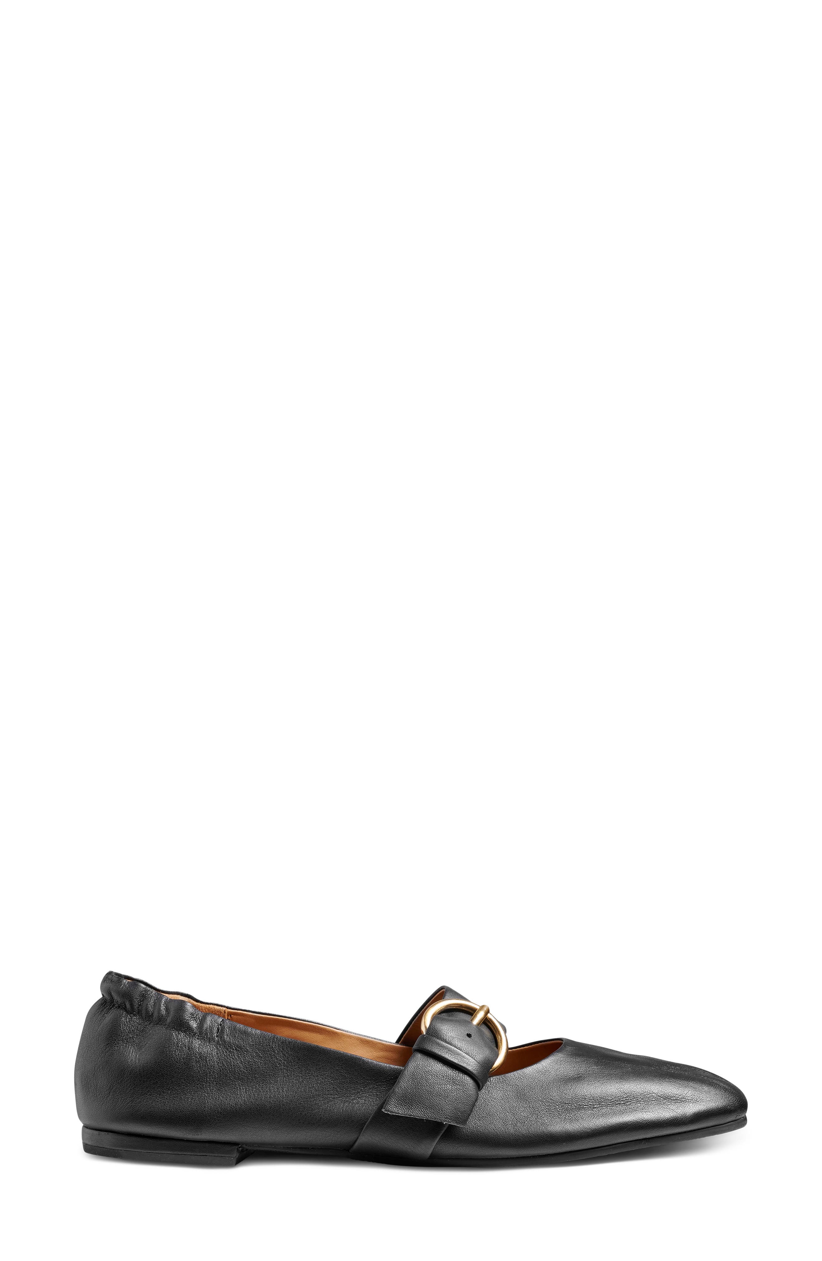 Cardinal Mary Jane Flat, Alternate, color, BLACK