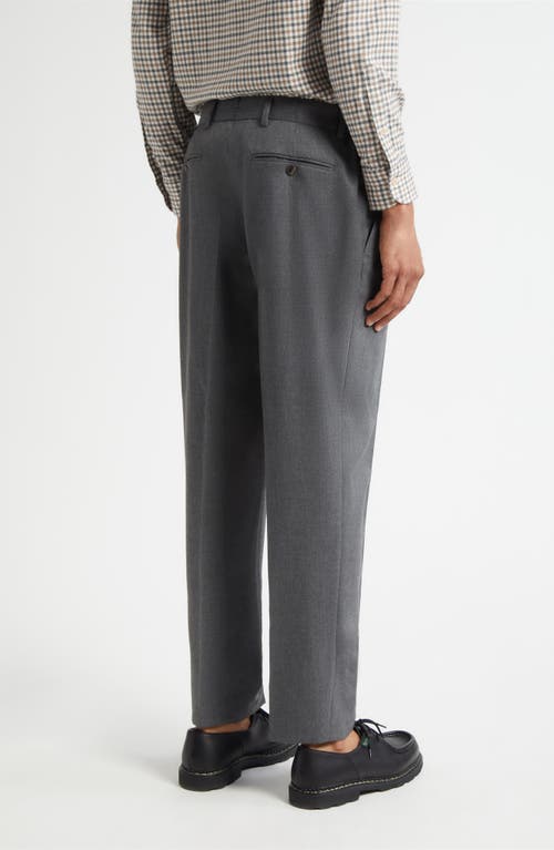 Boglioli Stretch Wool Mario Trousers In Gray