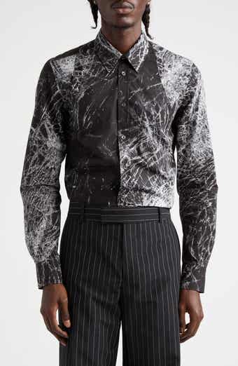 Alexander McQueen Wax Flower Print Cotton Camp Shirt | Nordstrom Alexander McQueen Wax Flower Print Cotton Camp Shirt | Nordstrom