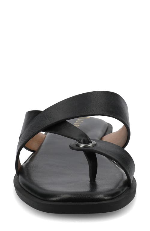 JOURNEE COLLECTION JOURNEE COLLECTION PRIZZIE FLAT SLIDE SANDAL