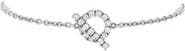 Pre-Owned Hermes Finesse Bracelet 18K White Gold and Diamonds
