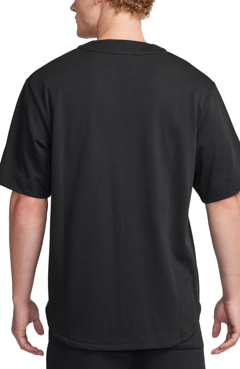 Jordan Flight MVP Snap-Up Baseball Jersey, Alternate, color, 