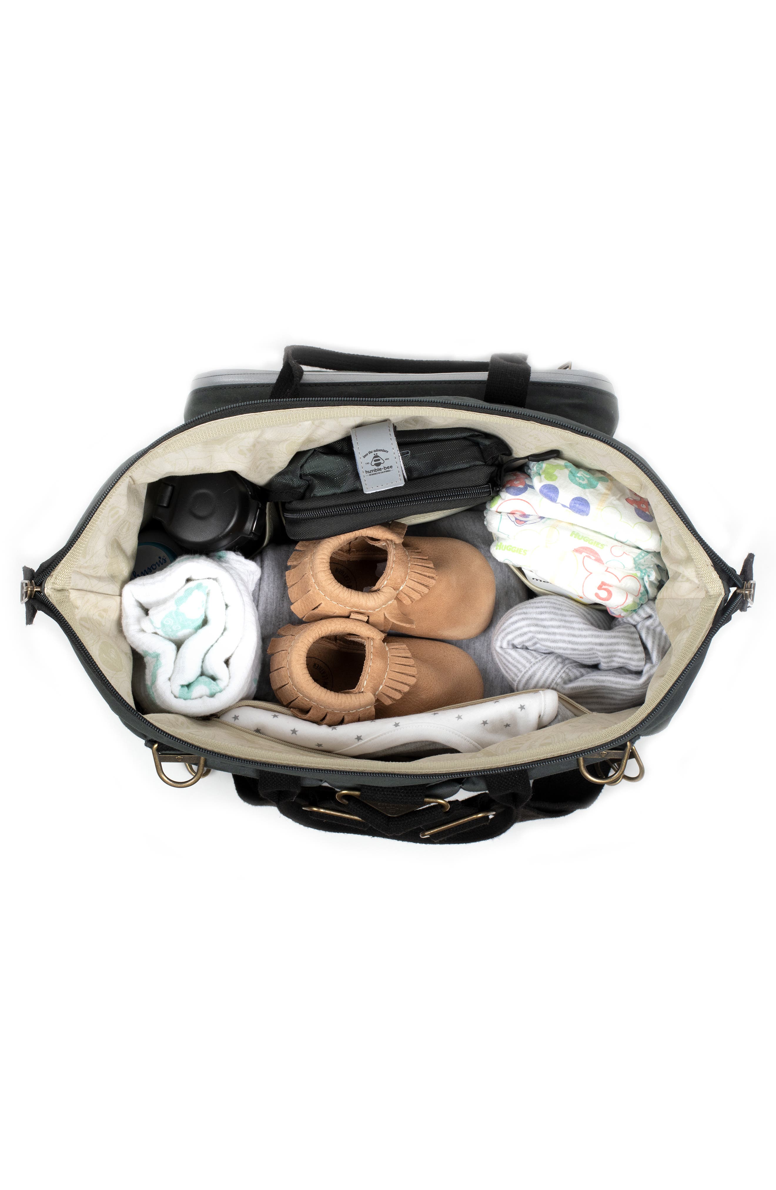 Humble-Bee Boundless Charm Convertible Diaper Bag, Alternate, color, 