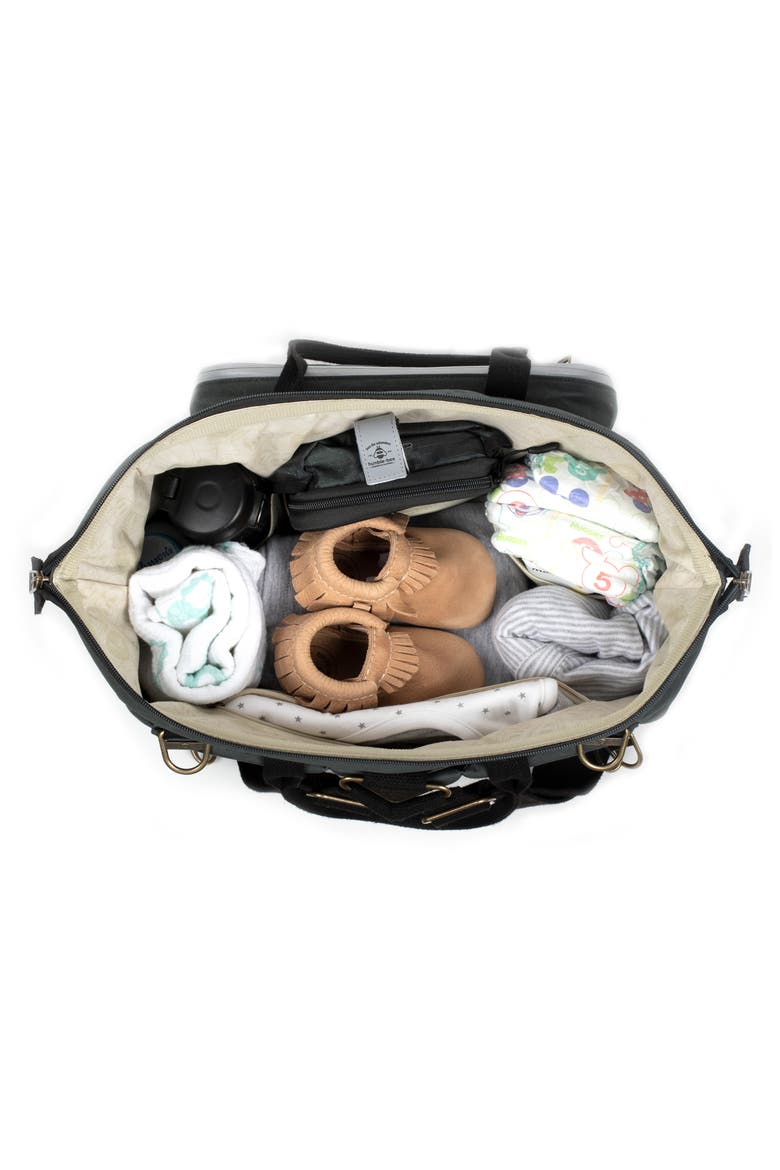 Boundless Charm Convertible Diaper Bag, Alternate, color, ONYX