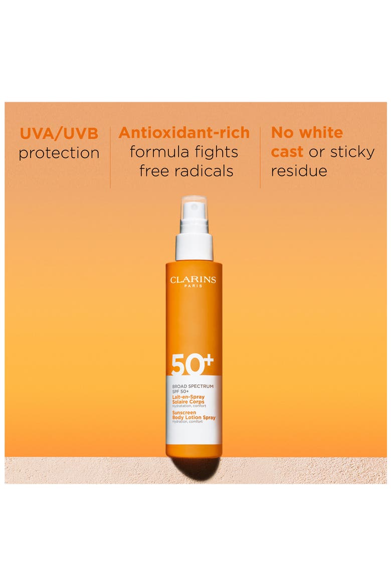 Body Sunscreen Lotion Spray Broad Spectrum SPF 50+, Alternate, color, NO COLOR