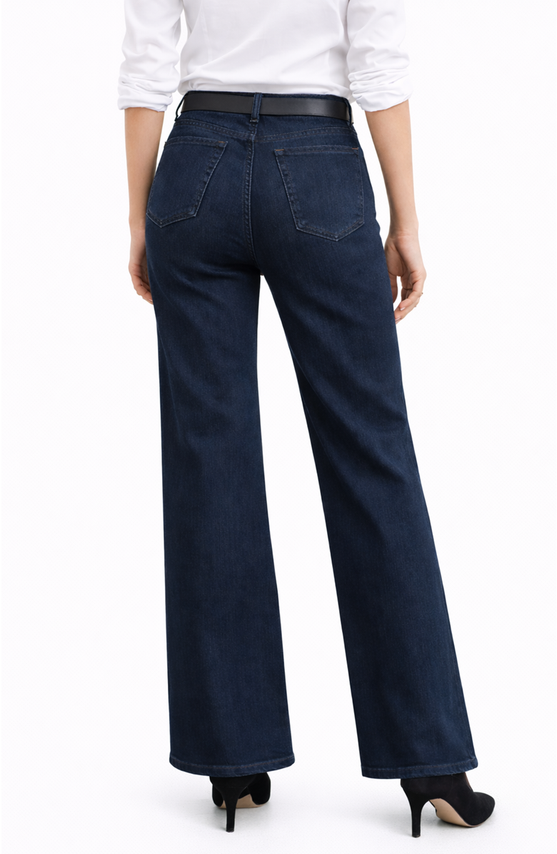 Fidelity Denim Katie High Rise Classic Flare Jeans, Alternate, color, Madera Blue