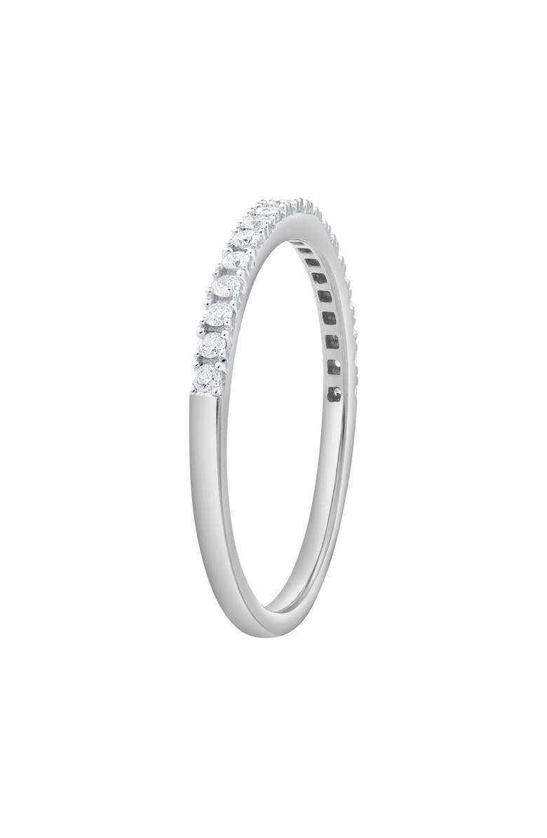 LuvMyJewelry Seravine 14K Diamond Band - 0.20 ct, Alternate, color, 14K White Gold