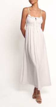 Petal & Pup Ceres Front Tie Maxi Dress