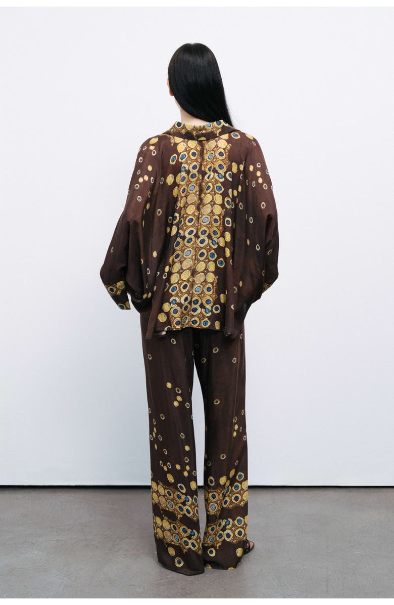 Nocturne Flowy Printed Shirt, Alternate, color,