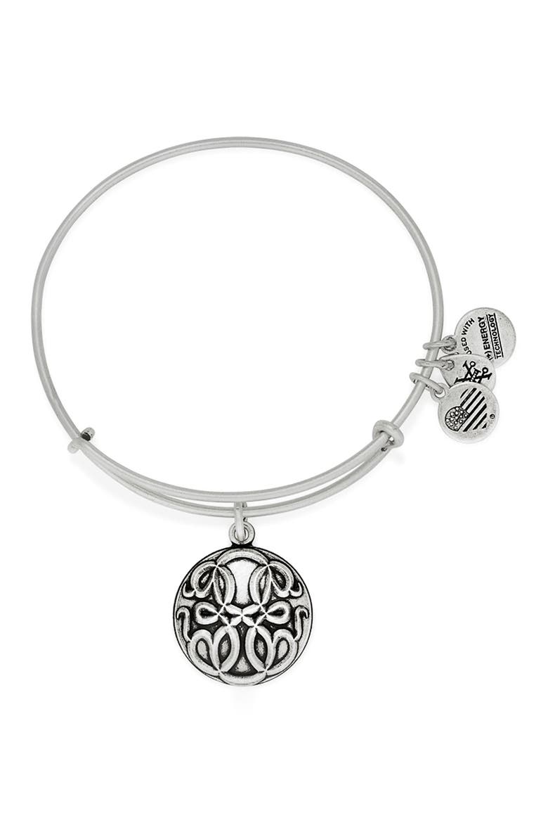 'Path of Life' Charm Bracelet, Main, color, SILVER