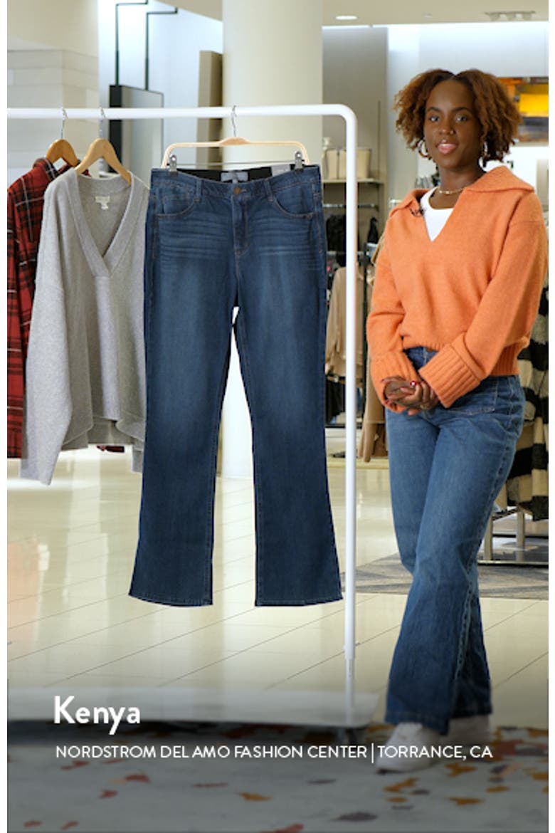 Brittany Baby Bootcut Jeans (Nordstrom Exclusive) video