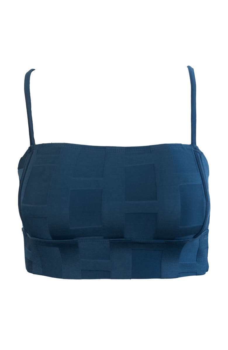 Nani Squared Surf Crop Top, Alternate, color, Coastal